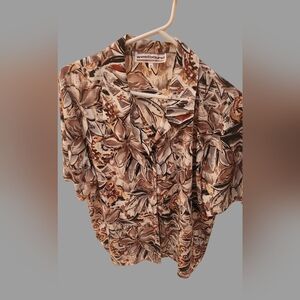 Westbound Women's Floral Brown Top